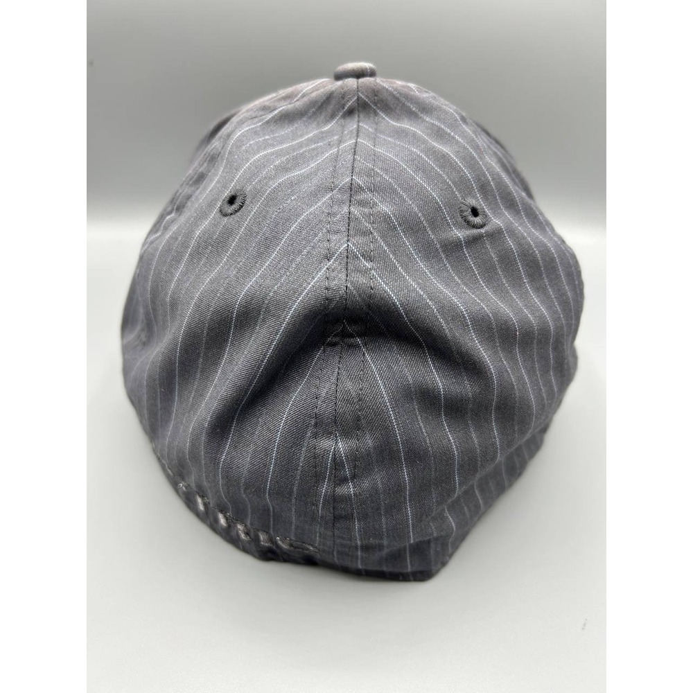 Electric Hat Men 7 3/8 Gray Pinstripe Embroidered 59Fifty New Era Fitted Cap - Picture 5 of 10